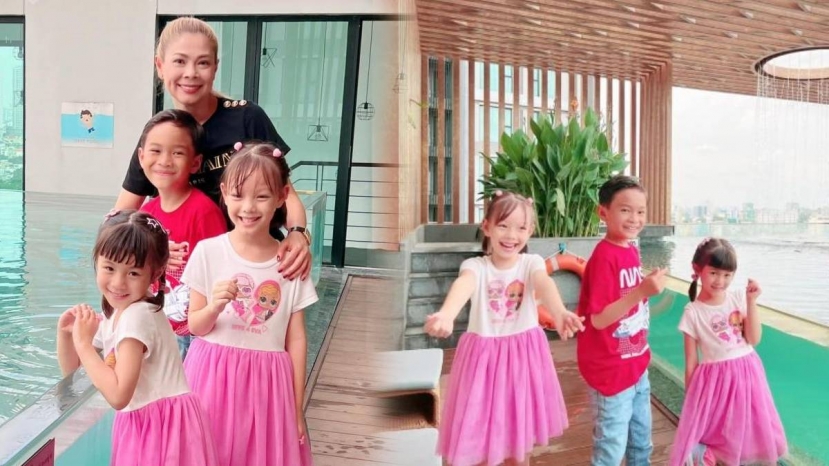 Con trai Ngô Kiến Huy hội ngộ mẹ đẻ, gây ngỡ ngàng với diện mạo phổng phao, ngày một giống bố - Ảnh 1 Con trai Ngô Kiến Huy hội ngộ mẹ đẻ, gây ngỡ ngàng với diện mạo phổng phao, ngày một giống bố - Ảnh 1
