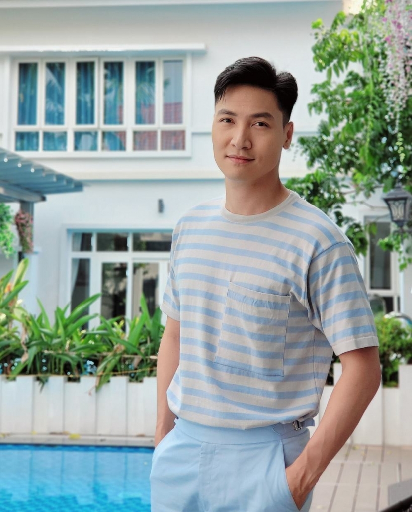 Mạnh Trường trong phim bảnh bao, điển trai (Ảnh FBNV) Mạnh Trường trong phim bảnh bao, điển trai (Ảnh FBNV)
