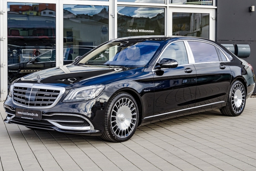 Cận cảnh xế sang chủ tịch Mercedes Maybach Cận cảnh xế sang chủ tịch Mercedes Maybach