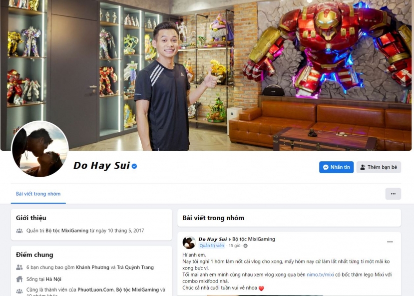 Streamer Độ Mixi cũng cùng cảnh ngộ Streamer Độ Mixi cũng cùng cảnh ngộ