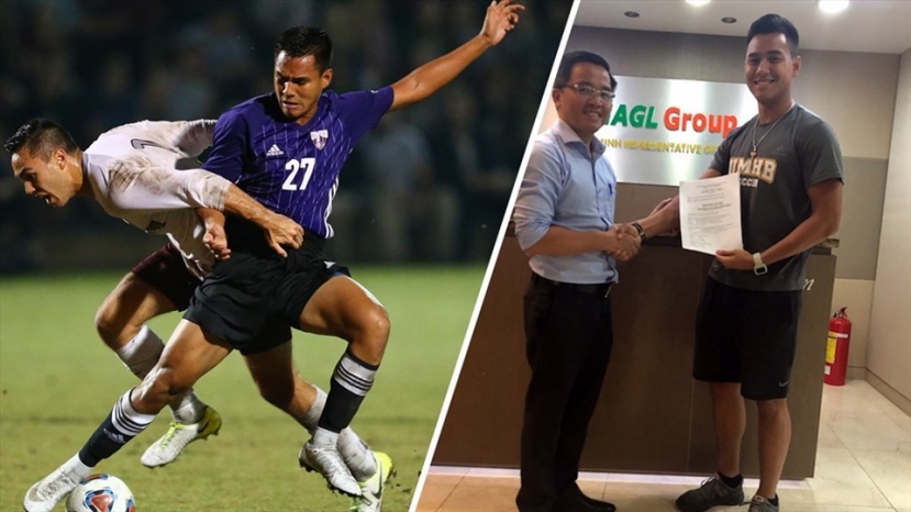 Steven Đặng từng chơi cho CLB ĐH Mary Hardin-Baylor. Ảnh: Internet Steven Đặng từng chơi cho CLB ĐH Mary Hardin-Baylor. Ảnh: Internet