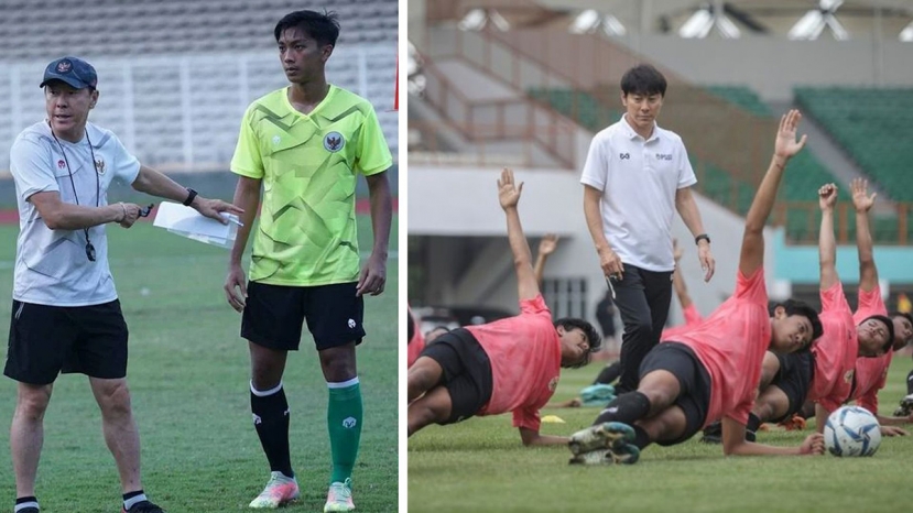 HLV Shin Tae-yong chưa hài lòng về màn trình diễn của U19 Indonesia. Ảnh: Internet HLV Shin Tae-yong chưa hài lòng về màn trình diễn của U19 Indonesia. Ảnh: Internet