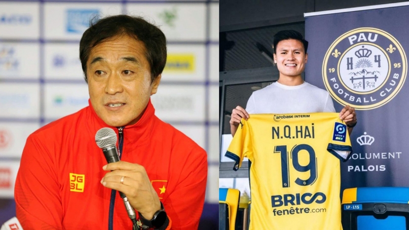 Trợ lý Lee Young Jin chúc Quang Hải đừng để chấn thương khi sang Pháp. Ảnh: Internet Trợ lý Lee Young Jin chúc Quang Hải đừng để chấn thương khi sang Pháp. Ảnh: Internet