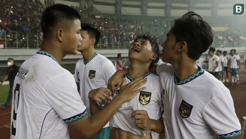U19 Indonesia cay đắng dừng bước tại giải U19 Đông Nam Á 2022. Ảnh: PSSI U19 Indonesia cay đắng dừng bước tại giải U19 Đông Nam Á 2022. Ảnh: PSSI