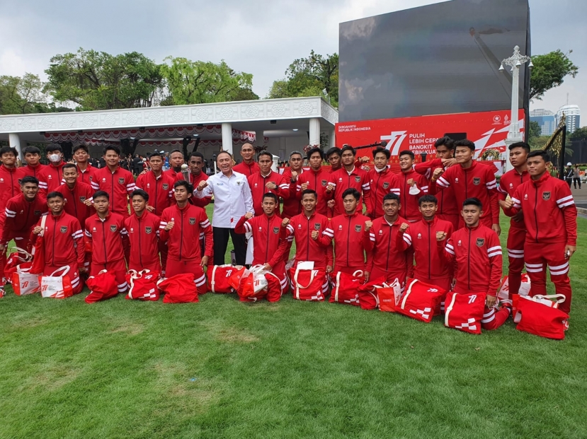 U16 Indonesia quyết tâm có được kết quả tốt tại VL U17 châu Á 2023. Ảnh: Internet U16 Indonesia quyết tâm có được kết quả tốt tại VL U17 châu Á 2023. Ảnh: Internet