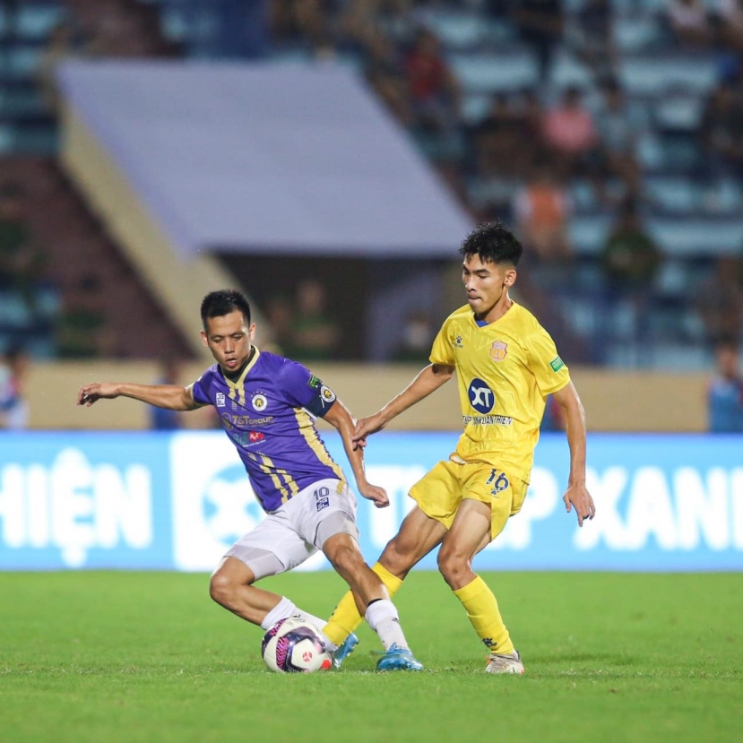 Hà Nội FC quyết đánh bại Nam Định trên sân Hàng Đẫy. Ảnh: Internet Hà Nội FC quyết đánh bại Nam Định trên sân Hàng Đẫy. Ảnh: Internet