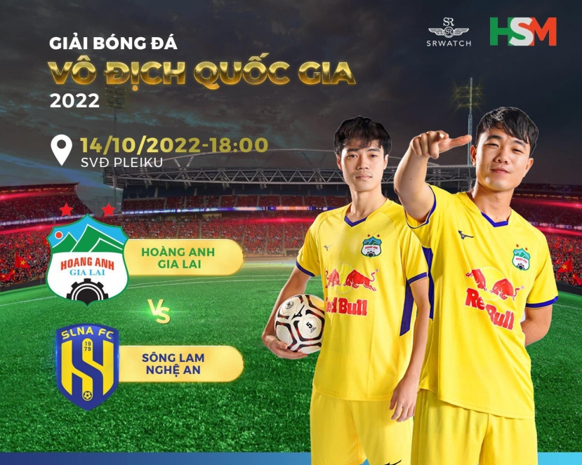 Trực tiếp HAGL vs SLNA, link xem trực tiếp HAGL vs SLNA: 18h00 14/10/2022 Trực tiếp HAGL vs SLNA, link xem trực tiếp HAGL vs SLNA: 18h00 14/10/2022