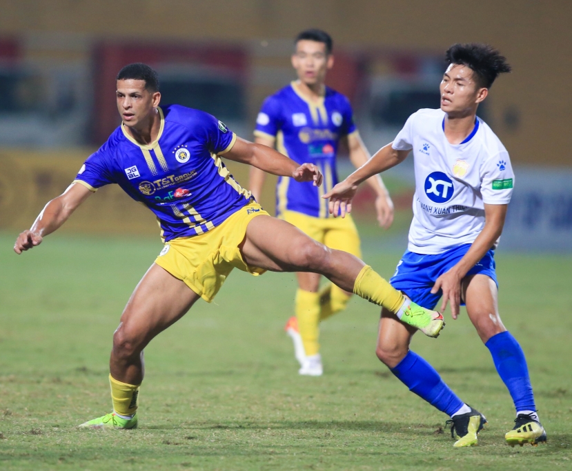 Hà Nội FC có chiến thắng thuyết phục trước Nam Định. Ảnh: Internet Hà Nội FC có chiến thắng thuyết phục trước Nam Định. Ảnh: Internet