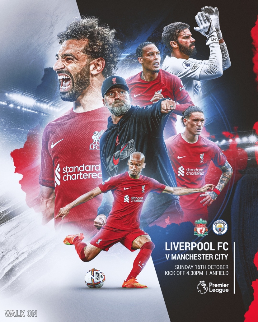 Trực tiếp Liverpool vs Man City, link xem trực tiếp Liverpool vs Man City: 22h30 16/10/2022 Trực tiếp Liverpool vs Man City, link xem trực tiếp Liverpool vs Man City: 22h30 16/10/2022