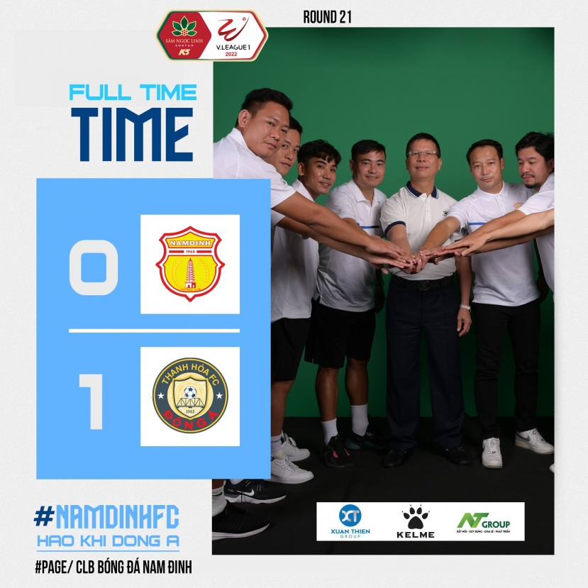 Trực tiếp Nam Định vs Thanh Hóa, link xem trực tiếp Nam Định vs Thanh Hóa: 18h00 22/10/2022 Trực tiếp Nam Định vs Thanh Hóa, link xem trực tiếp Nam Định vs Thanh Hóa: 18h00 22/10/2022