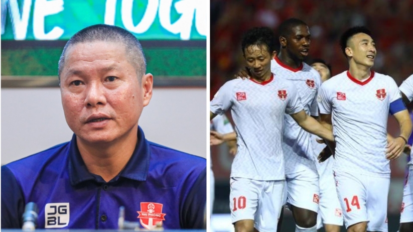 Đánh bại Hà Nội FC, HLV Chu Đình Nghiêm nói điều bất ngờ về cuộc đua vô địch. Ảnh: Internet Đánh bại Hà Nội FC, HLV Chu Đình Nghiêm nói điều bất ngờ về cuộc đua vô địch. Ảnh: Internet