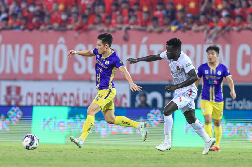 Hà Nội FC thi đấu không tốt trong 45 phút đầu tiên. Ảnh: Internet Hà Nội FC thi đấu không tốt trong 45 phút đầu tiên. Ảnh: Internet