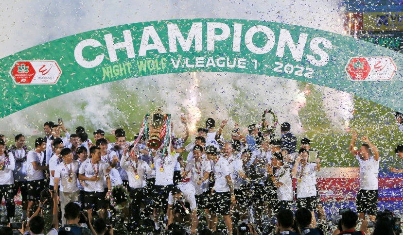 Hà Nội FC vô địch V-League 2022, Văn Quyết nói gì về mục tiêu phía trước? - Ảnh 2 Hà Nội FC vô địch V-League 2022, Văn Quyết nói gì về mục tiêu phía trước? - Ảnh 2