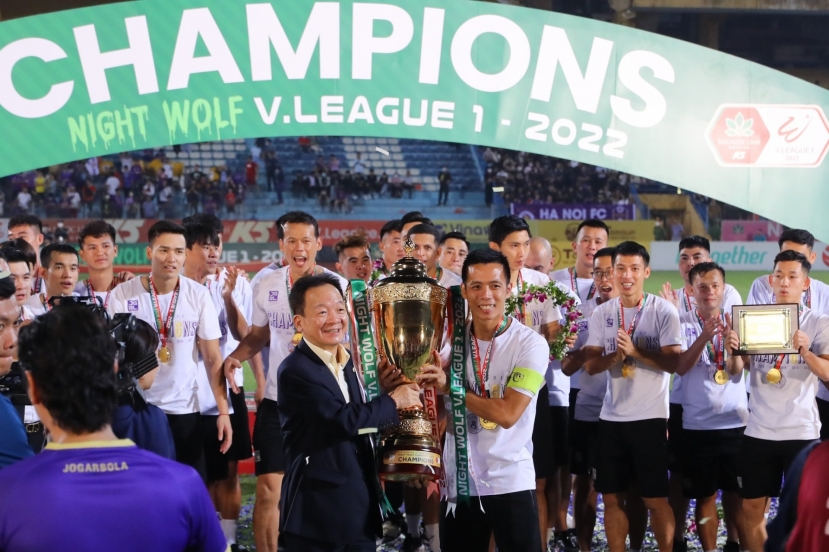 Hà Nội FC vô địch V-League 2022, Văn Quyết nói gì về mục tiêu phía trước? Hà Nội FC vô địch V-League 2022, Văn Quyết nói gì về mục tiêu phía trước?