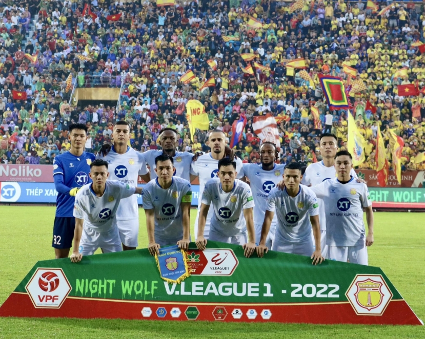CLB Nam Định cần bổ sung lực lượng nhằm chuẩn bị cho V-League 2023. Ảnh: Internet CLB Nam Định cần bổ sung lực lượng nhằm chuẩn bị cho V-League 2023. Ảnh: Internet