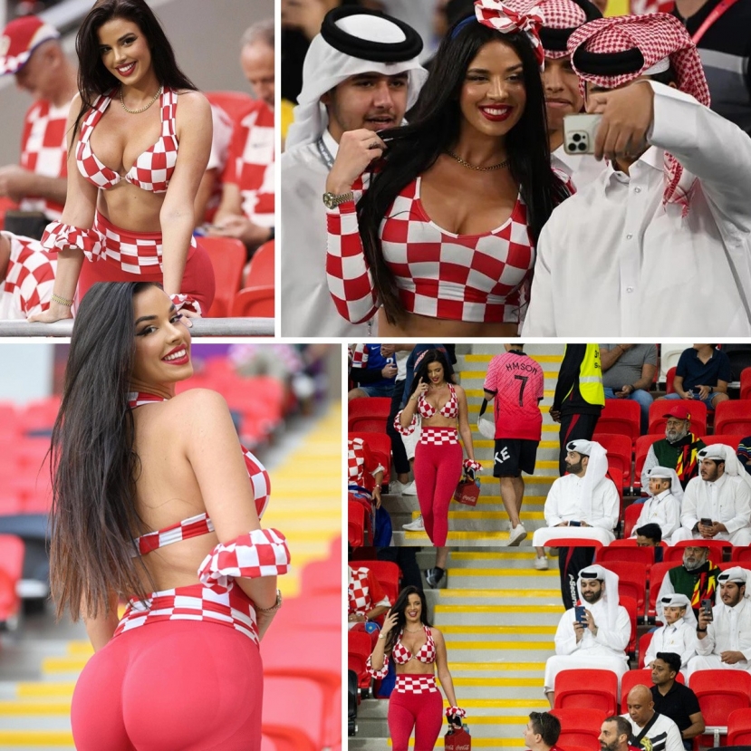 Hot girl Croatia tuyên bố 'cởi sạch' nếu đội nhà vô địch World Cup 2022 - Ảnh 1 Hot girl Croatia tuyên bố 'cởi sạch' nếu đội nhà vô địch World Cup 2022 - Ảnh 1