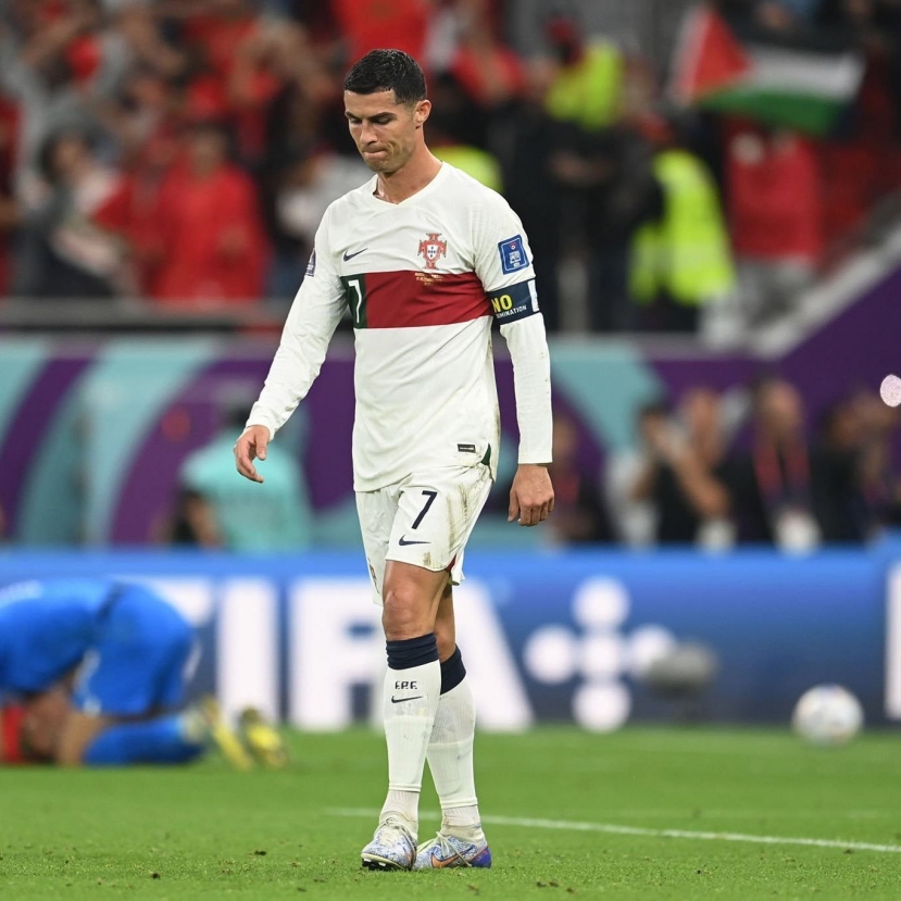 Ronaldo tiết lộ nguyên nhân xuống phong độ tại World Cup 2022. Ảnh: Internet Ronaldo tiết lộ nguyên nhân xuống phong độ tại World Cup 2022. Ảnh: Internet