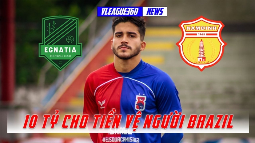Số tiền CLB Nam Định bỏ ra để chiêu mộ tiền vệ đến từ Brazil? - Ảnh 1 Số tiền CLB Nam Định bỏ ra để chiêu mộ tiền vệ đến từ Brazil? - Ảnh 1