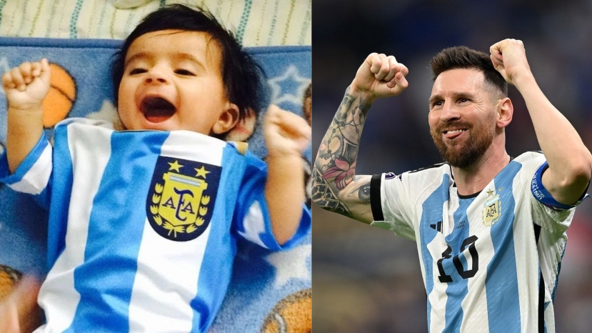 Số trẻ sơ sinh được đặt tên là Lionel và Lionela đã tăng nhanh chóng tại Argentina. Ảnh: Internet Số trẻ sơ sinh được đặt tên là Lionel và Lionela đã tăng nhanh chóng tại Argentina. Ảnh: Internet