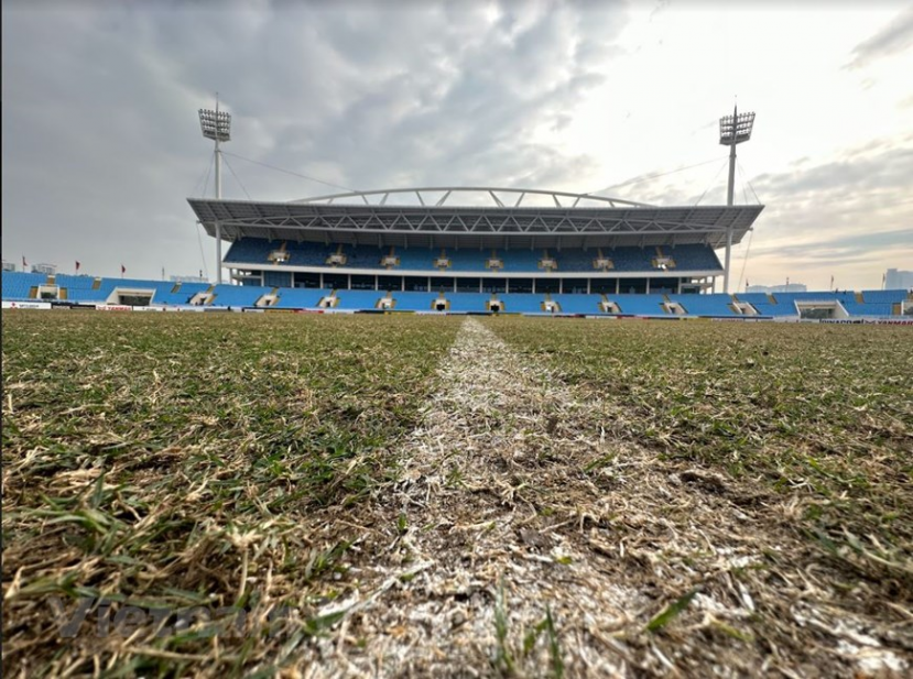 Bán kết lượt về AFF Cup 2022: SVĐ Mỹ Đình gấp rút chỉnh trang trước trận Việt Nam-Indonesia - Ảnh 1 Bán kết lượt về AFF Cup 2022: SVĐ Mỹ Đình gấp rút chỉnh trang trước trận Việt Nam-Indonesia - Ảnh 1