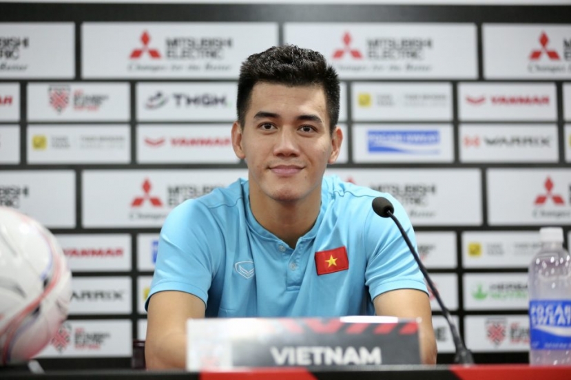 Tiền đạo Nguyễn Tiến Linh. Ảnh: VFF Tiền đạo Nguyễn Tiến Linh. Ảnh: VFF