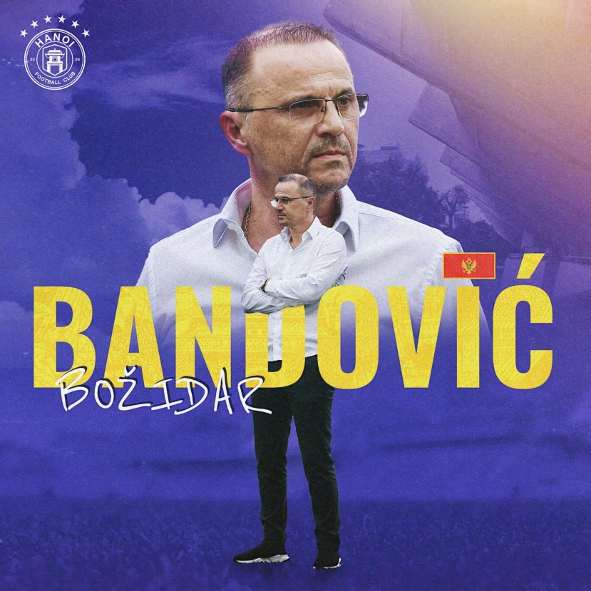 HLV Bandovic dẫn dắt Hà Nội FC tại V-League 2023. Ảnh: CLB Hà Nội FC HLV Bandovic dẫn dắt Hà Nội FC tại V-League 2023. Ảnh: CLB Hà Nội FC