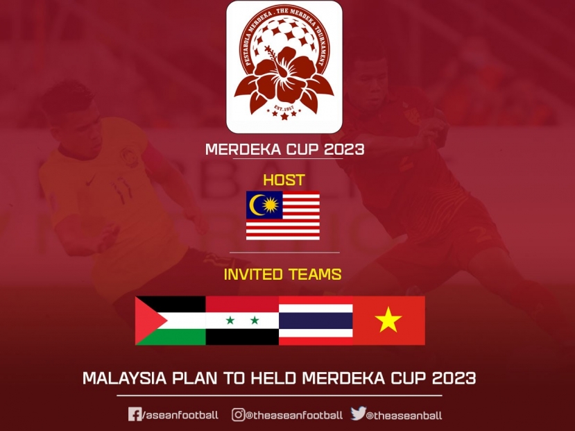 LĐBĐ Malaysia sẽ mời thêm một đội Tây Á dự giải Merdeka Cup. Ảnh: Asean Football LĐBĐ Malaysia sẽ mời thêm một đội Tây Á dự giải Merdeka Cup. Ảnh: Asean Football