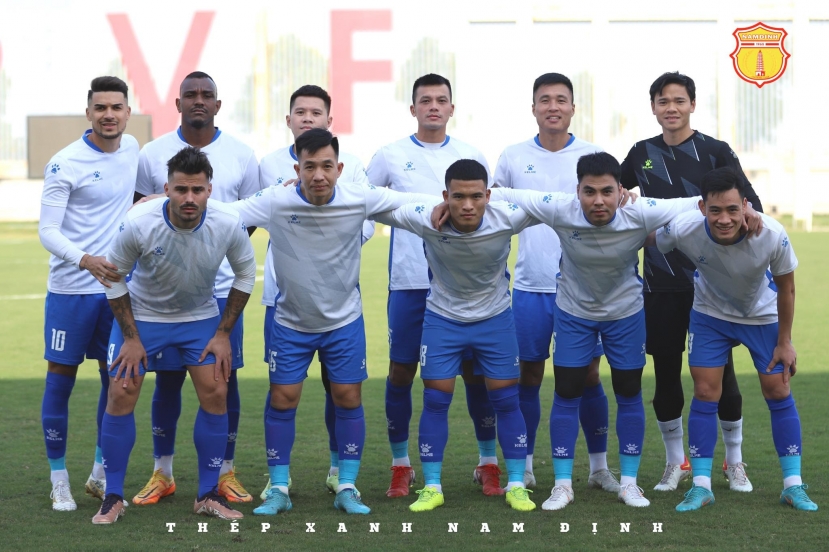 Đội hình CLB Nam Định tại V-League 2023. Ảnh:Internet Đội hình CLB Nam Định tại V-League 2023. Ảnh:Internet
