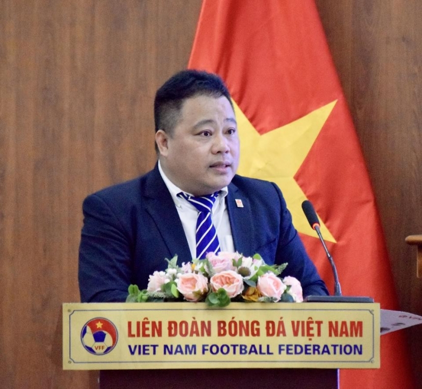 Tổng Giám đốc VPF Nguyễn Minh Ngọc lý giải về việc V-League nghỉ thi đấu dài ngày. Ảnh: Internet Tổng Giám đốc VPF Nguyễn Minh Ngọc lý giải về việc V-League nghỉ thi đấu dài ngày. Ảnh: Internet