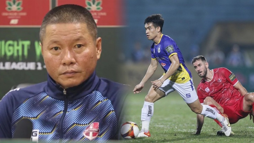 HLV Chu Đình Nghiêm cay đắng thừa nhận sự thật, không quên 'nhắc khéo' trọng tài sau trận thua Hà Nội FC - Ảnh 2 HLV Chu Đình Nghiêm cay đắng thừa nhận sự thật, không quên 'nhắc khéo' trọng tài sau trận thua Hà Nội FC - Ảnh 2