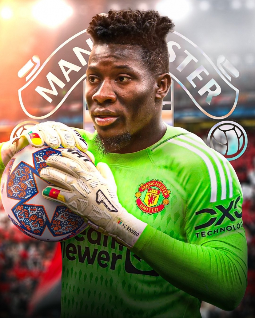 Thủ môn Onana đầu quân cho Man Utd Thủ môn Onana đầu quân cho Man Utd