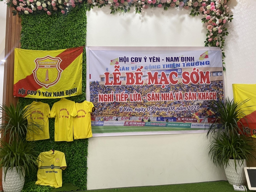 Hội CĐV Ý Yên - Nam Định sẽ không đến sân cổ vũ cho CLB Nam Định Hội CĐV Ý Yên - Nam Định sẽ không đến sân cổ vũ cho CLB Nam Định