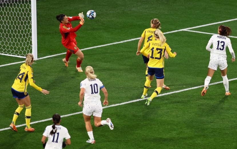 Tuyển Mỹ dừng bước tại World Cup nữ 2023 sau loạt sút luân lưu đầy kịch tính - Ảnh 2 Tuyển Mỹ dừng bước tại World Cup nữ 2023 sau loạt sút luân lưu đầy kịch tính - Ảnh 2