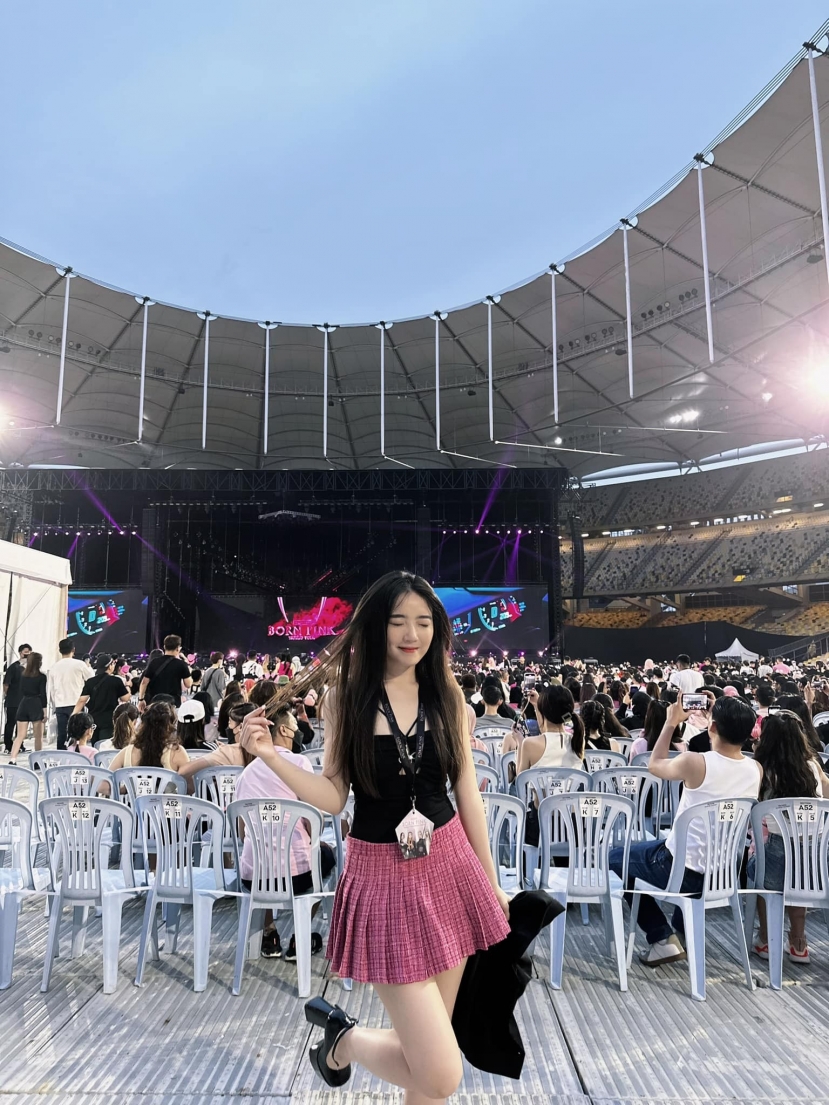 Thu Trang dự Concert của Blackpink Thu Trang dự Concert của Blackpink