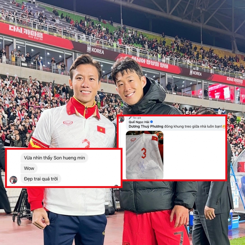 Cầu thủ Việt Nam được fan Hàn khen vì hành động ý nghĩa với Son Heung Min - Ảnh 5 Cầu thủ Việt Nam được fan Hàn khen vì hành động ý nghĩa với Son Heung Min - Ảnh 5