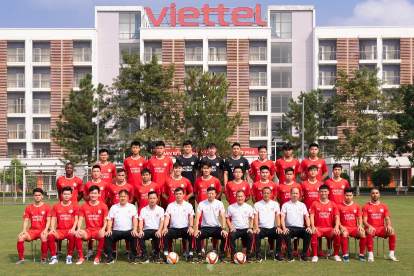 CLB Viettel quyết định đổi tên thành Thể Công - Viettel. Ảnh: CLB Viettel CLB Viettel quyết định đổi tên thành Thể Công - Viettel. Ảnh: CLB Viettel