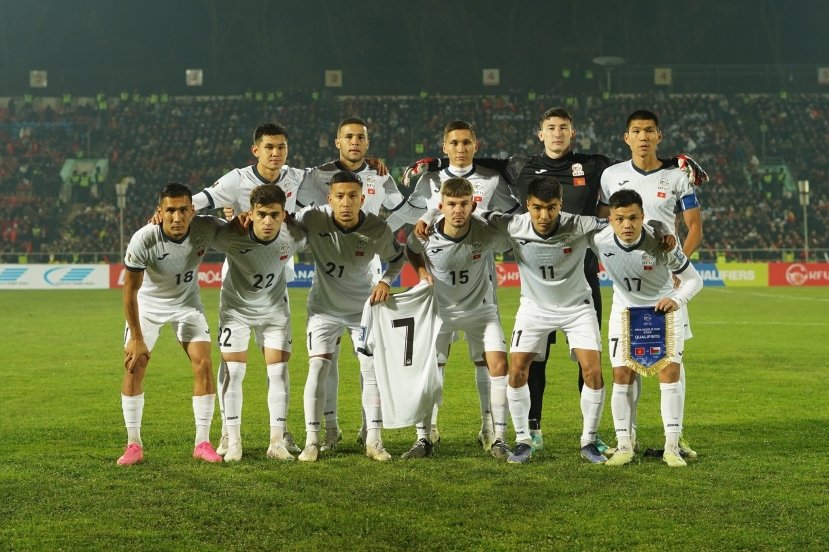 Tuyển Kyrgyzstan để thua 1-4 ở trận giao hữu với Uzbekistan. Ảnh: Internet Tuyển Kyrgyzstan để thua 1-4 ở trận giao hữu với Uzbekistan. Ảnh: Internet