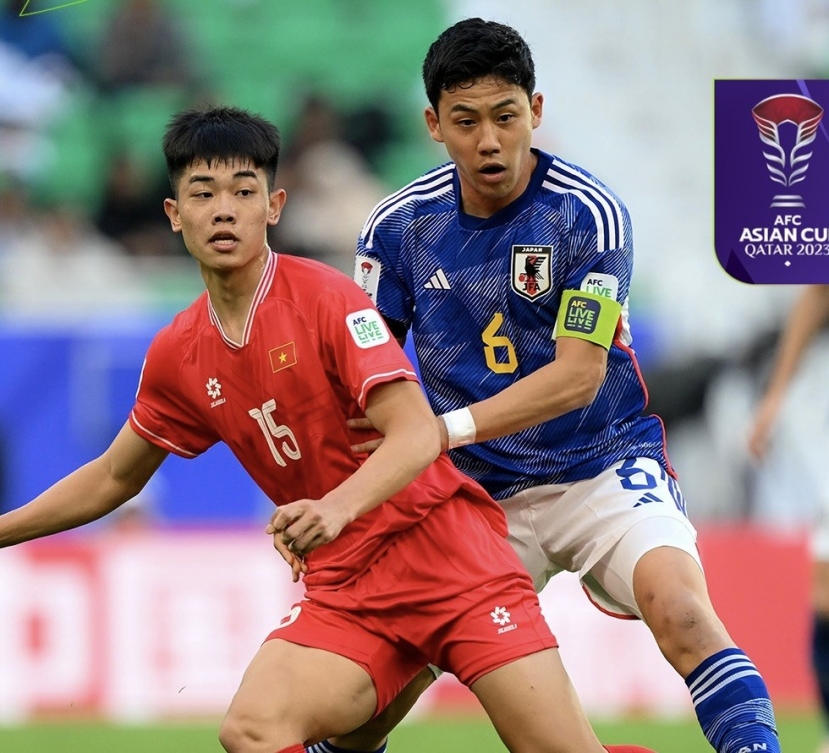 Asian Cup 2023: Tuyển Việt Nam suýt tạo 'địa chấn' trước Nhật Bản - Ảnh 1 Asian Cup 2023: Tuyển Việt Nam suýt tạo 'địa chấn' trước Nhật Bản - Ảnh 1