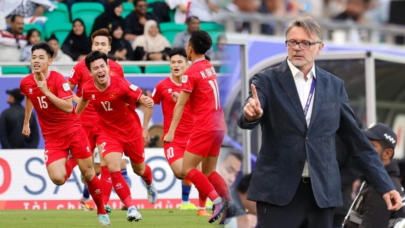 HLV Troussier hài lòng về màn trình diễn của tuyển Việt Nam. Ảnh: Internet HLV Troussier hài lòng về màn trình diễn của tuyển Việt Nam. Ảnh: Internet