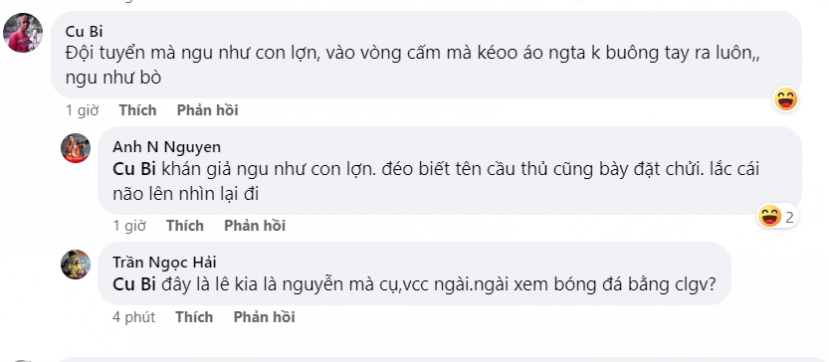 Facebook của tiền đạo Lê Thanh Bình vô tình bị CDM hiểu nhầm. Ảnh: Chụp màn hình Facebook của tiền đạo Lê Thanh Bình vô tình bị CDM hiểu nhầm. Ảnh: Chụp màn hình