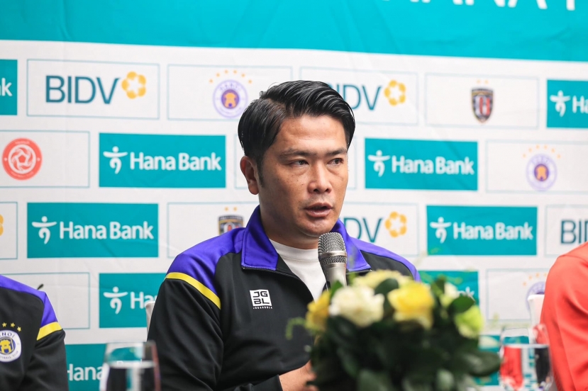 HLV Iwamasa Daiki. Ảnh: CLB Hà Nội HLV Iwamasa Daiki. Ảnh: CLB Hà Nội