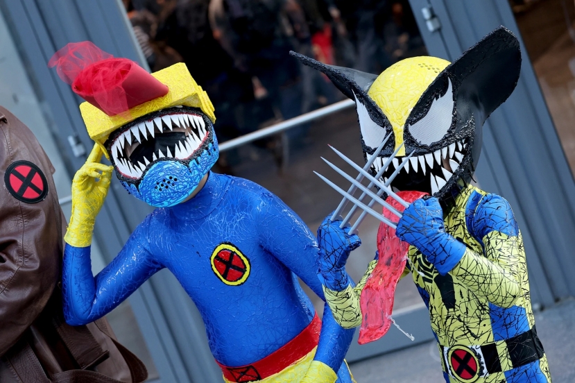 Symbiote Cyclops và Symbiote Wolverine. Symbiote Cyclops và Symbiote Wolverine.