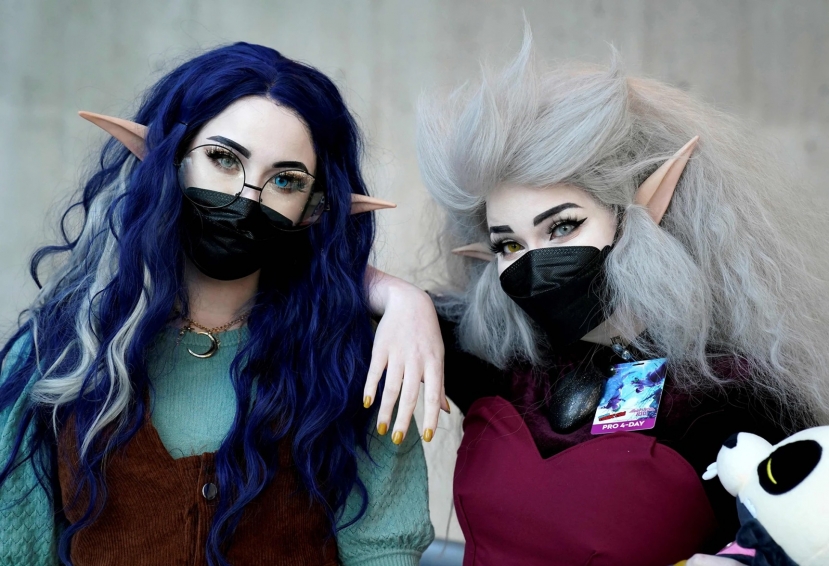Các cosplayer đến dự lễ hội trong ngày đầu tiên. Các cosplayer đến dự lễ hội trong ngày đầu tiên.