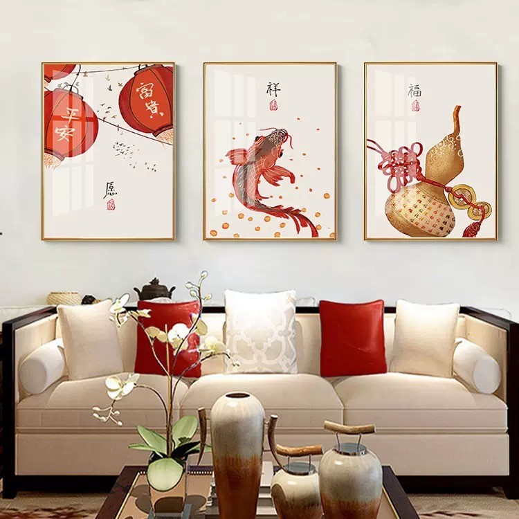Treo tranh hồ lô trong phòng khách thì cả gia đình sẽ luôn gặp may mắn, làm gì cũng thuận buồm xuôi gió. Ảnh minh họa: Internet Treo tranh hồ lô trong phòng khách thì cả gia đình sẽ luôn gặp may mắn, làm gì cũng thuận buồm xuôi gió. Ảnh minh họa: Internet