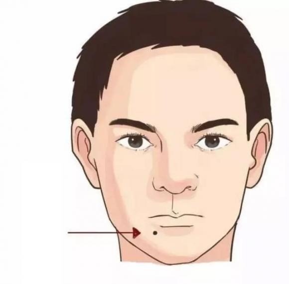 Người có nốt ruồi ở cằm thì vượng phu ích tử, có nhiều đất đai điền sản. Ảnh minh họa: Internet Người có nốt ruồi ở cằm thì vượng phu ích tử, có nhiều đất đai điền sản. Ảnh minh họa: Internet