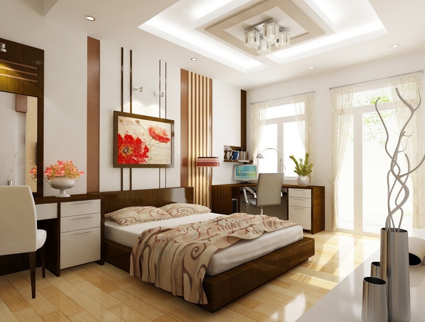Chọn một bức tranh yên bình, nhẹ nhàng treo trong phòng ngủ sẽ rất tốt cho chủ nhân. Ảnh minh họa: Internet Chọn một bức tranh yên bình, nhẹ nhàng treo trong phòng ngủ sẽ rất tốt cho chủ nhân. Ảnh minh họa: Internet