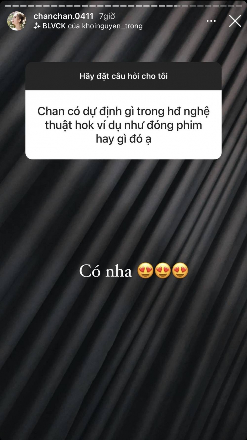 Xoài Non trả lời thắc mắc của fan. (Ảnh: Chụp màn hình) Xoài Non trả lời thắc mắc của fan. (Ảnh: Chụp màn hình)