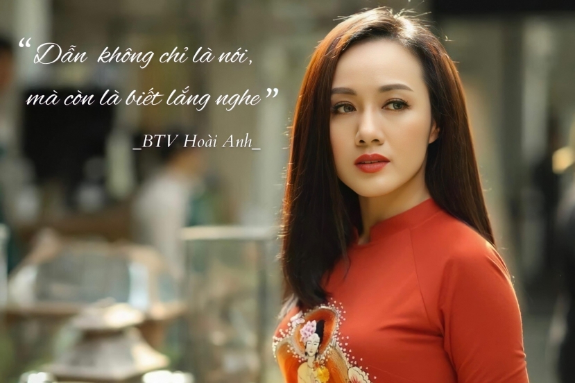 BTV Hoài Anh được xem là một trong những mỹ nhân đình đám của VTV. Ảnh: Internet BTV Hoài Anh được xem là một trong những mỹ nhân đình đám của VTV. Ảnh: Internet