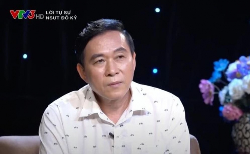 NSND Đỗ Kỷ tiết lộ trong một chương trình gần đây. Ảnh: Internet NSND Đỗ Kỷ tiết lộ trong một chương trình gần đây. Ảnh: Internet
