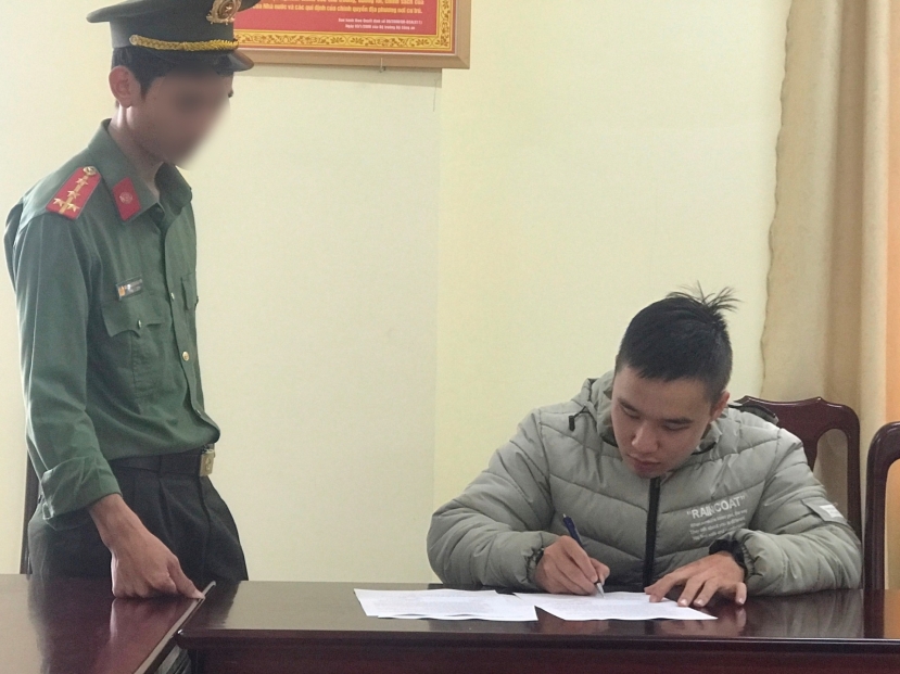 Nam Tiktoker bị xử phạt hành chính ở mức cao nhất. Ảnh chụp màn hình Nam Tiktoker bị xử phạt hành chính ở mức cao nhất. Ảnh chụp màn hình